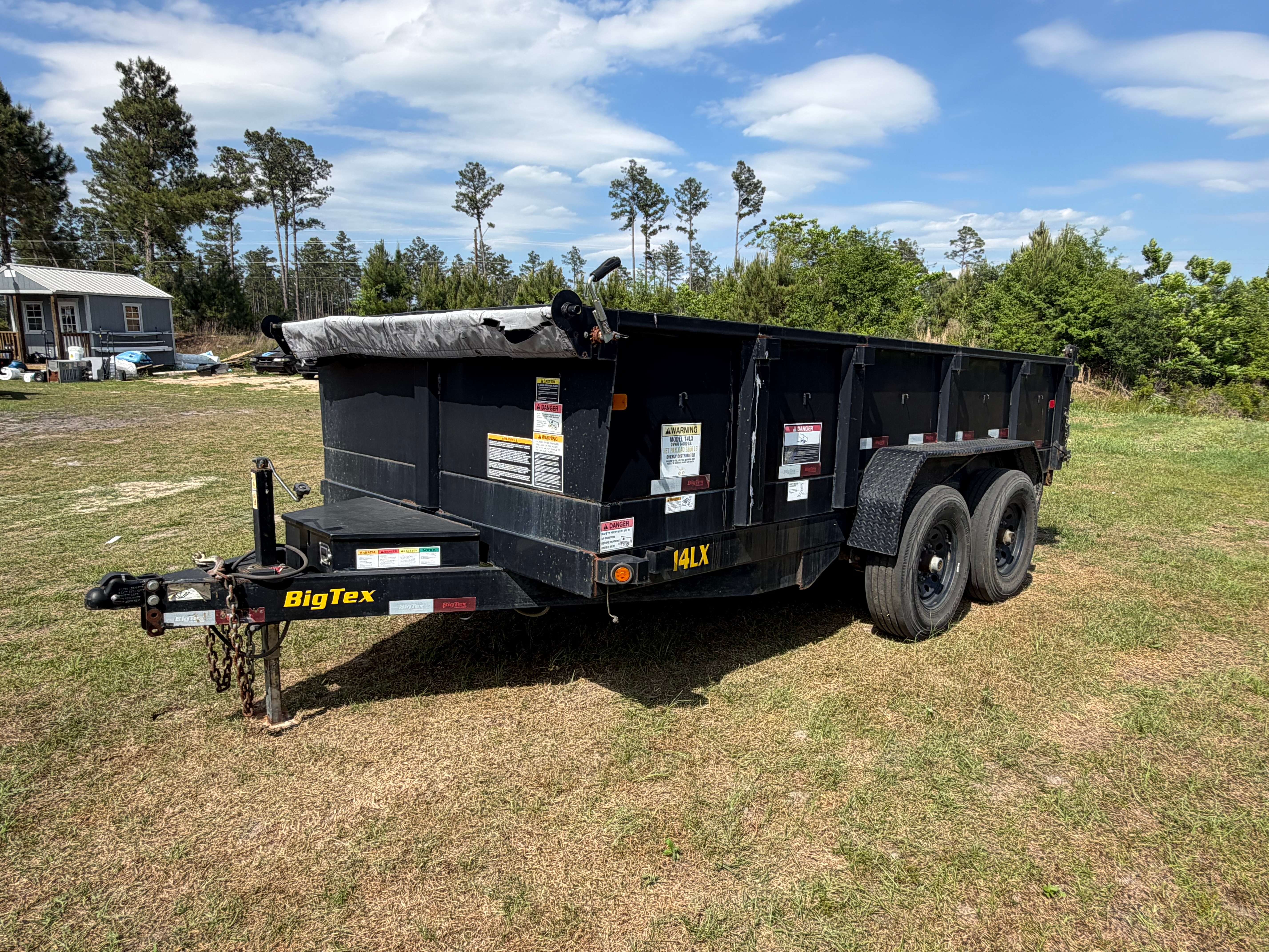 7' x 14' Dump Trailer — thumbnail view 2