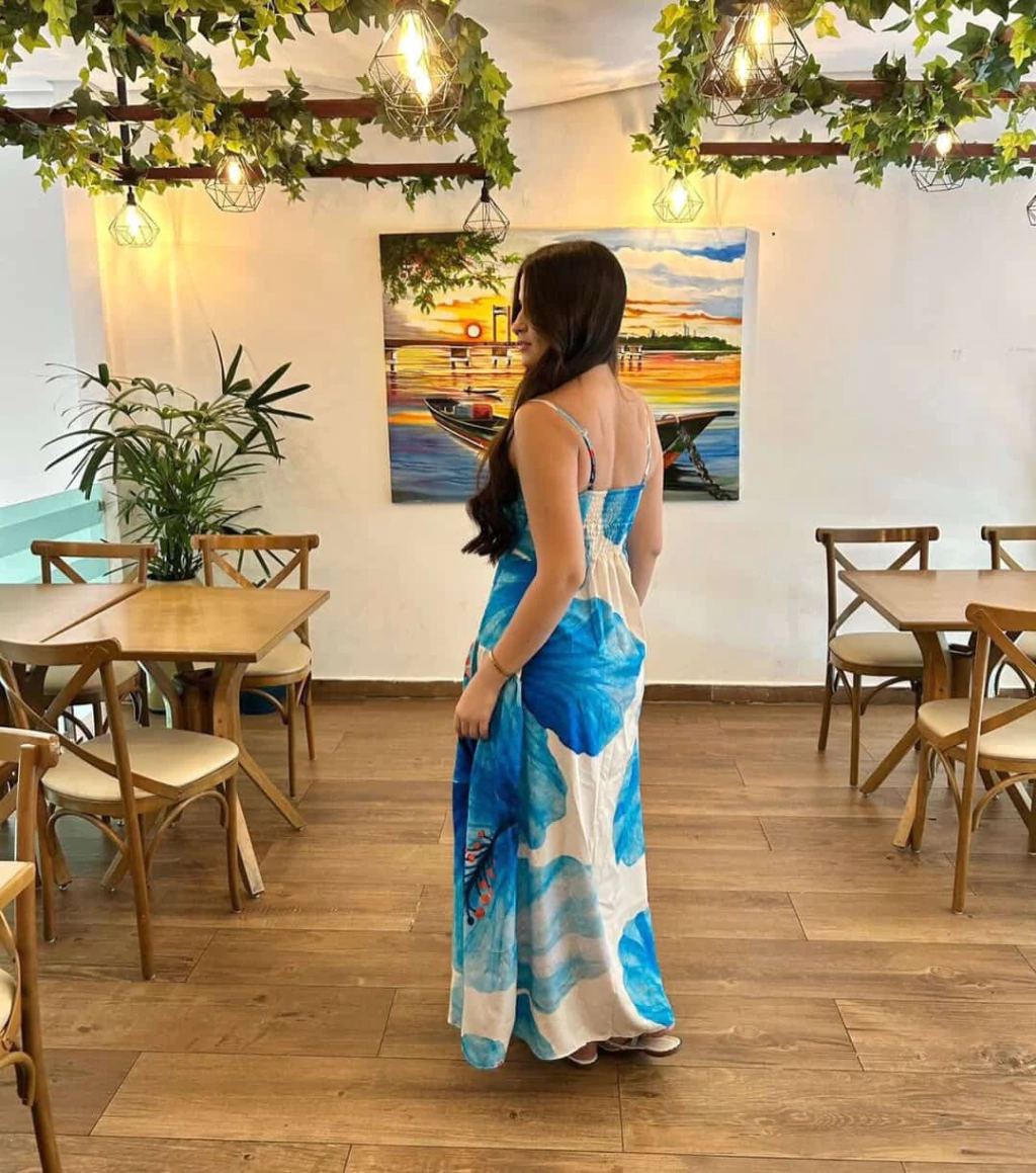 Vestido Ventania - Vista traseira