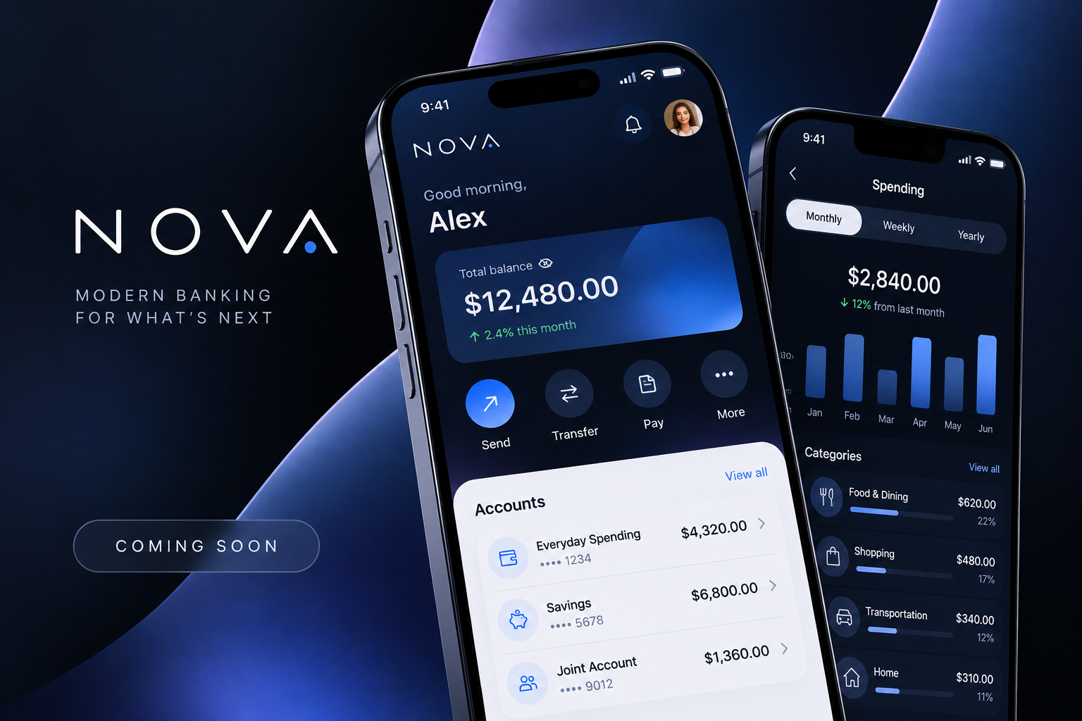 NOVA final interface