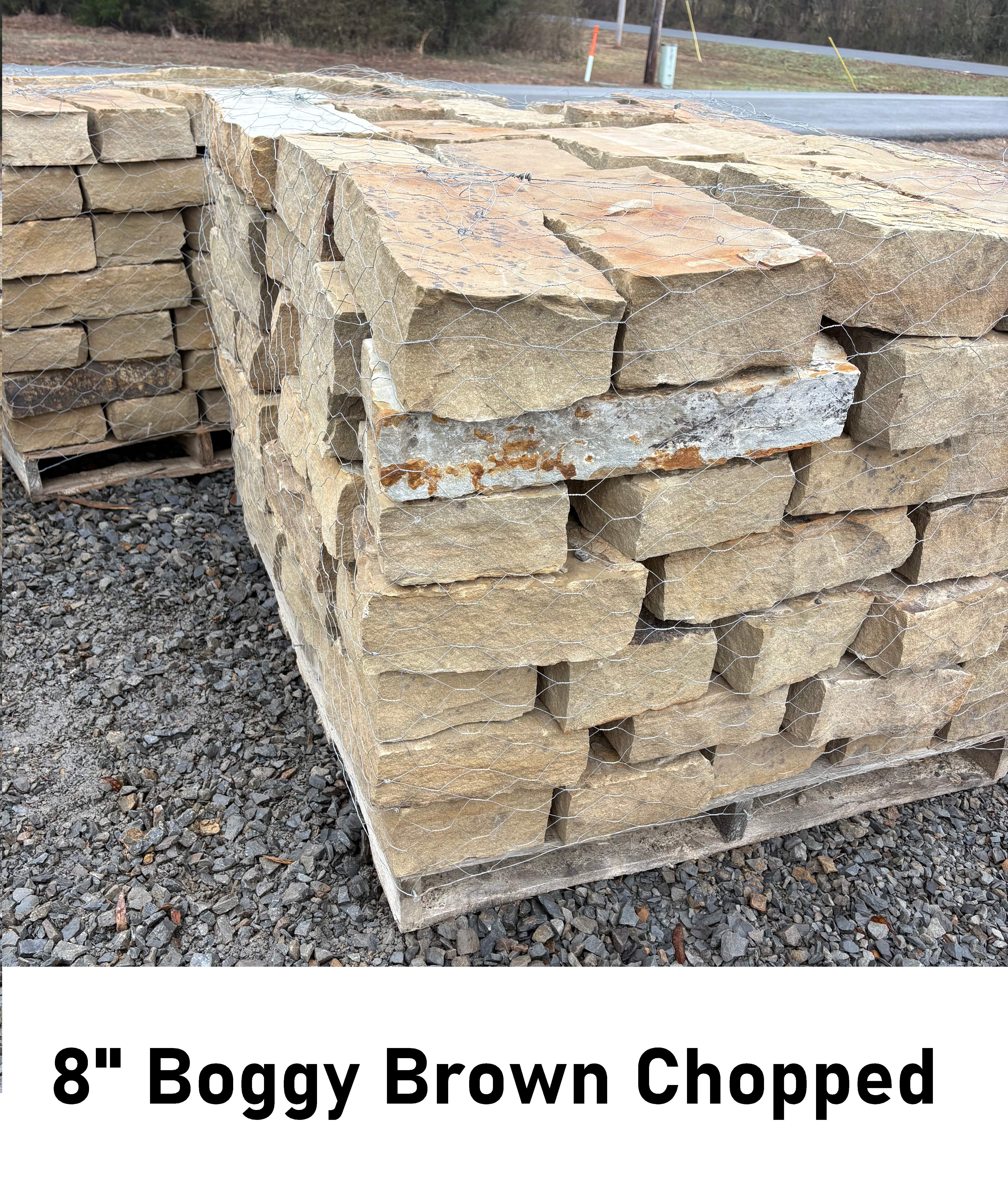 8" Boggy Brown Chopped