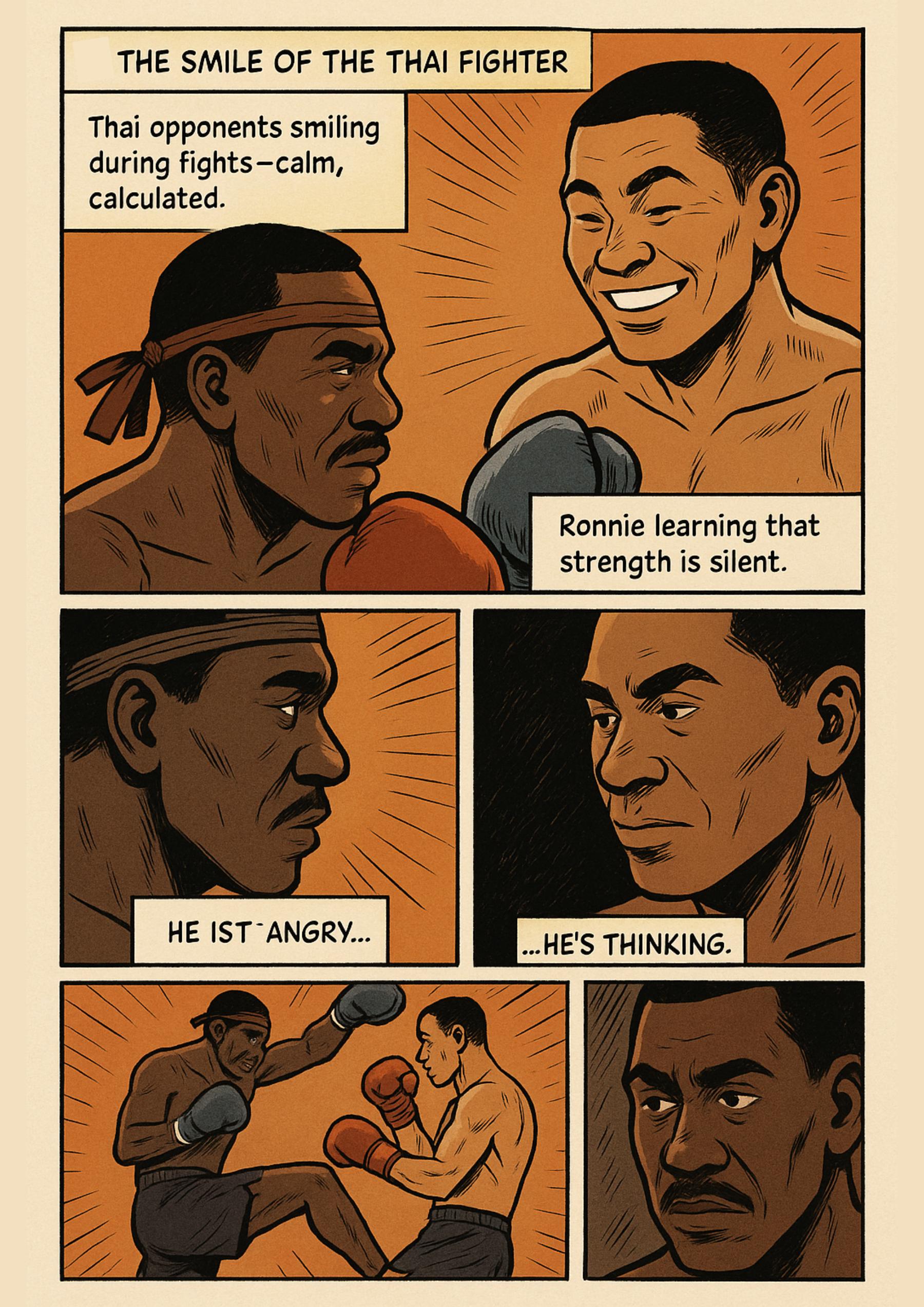 The Smile of The Thai Fighter