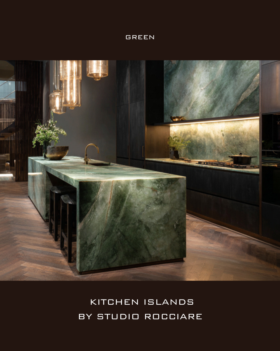 Green Onyx Kitchen Island