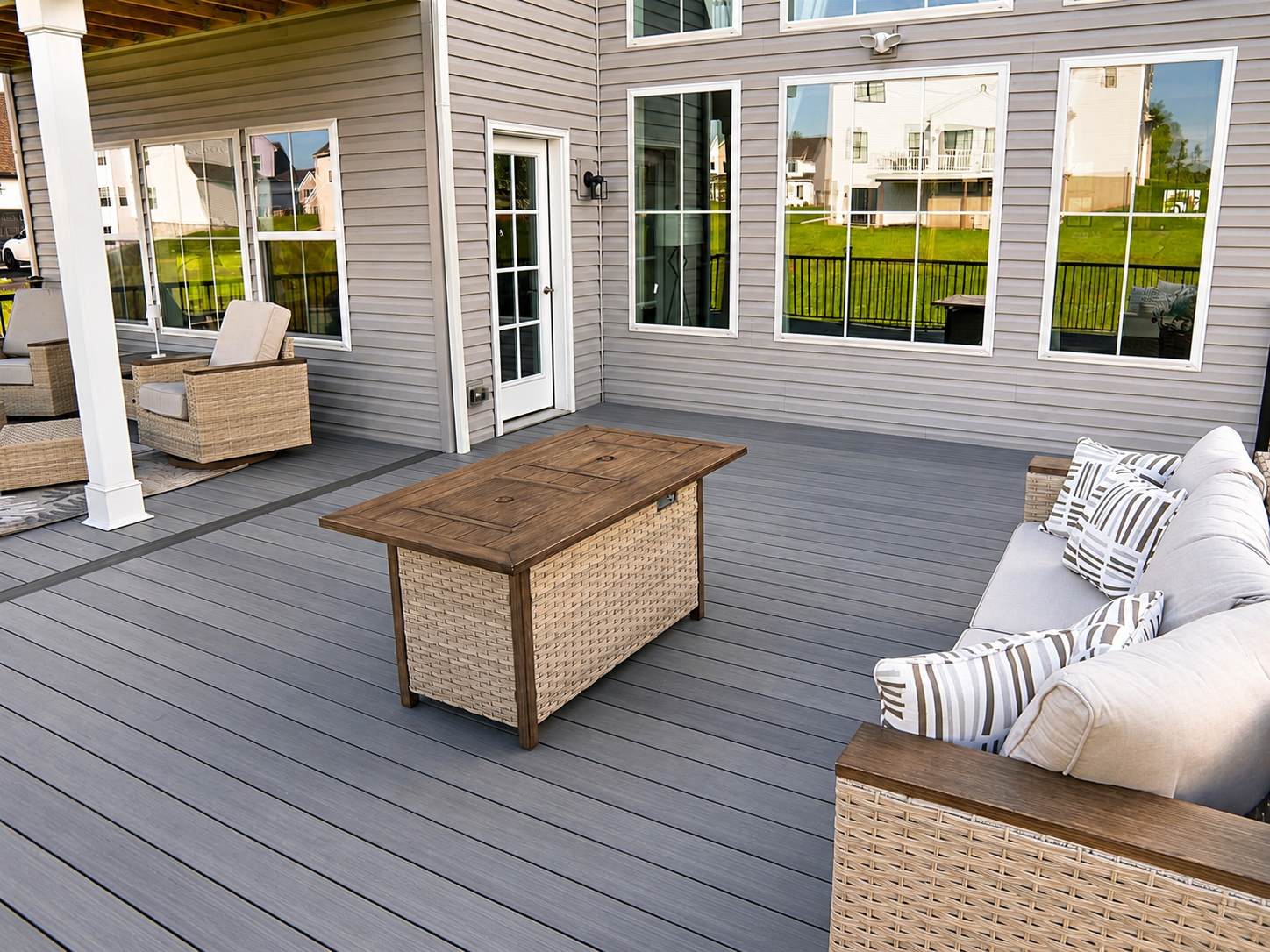 Quakertown Two-Level Outdoor Retreat - Image 8