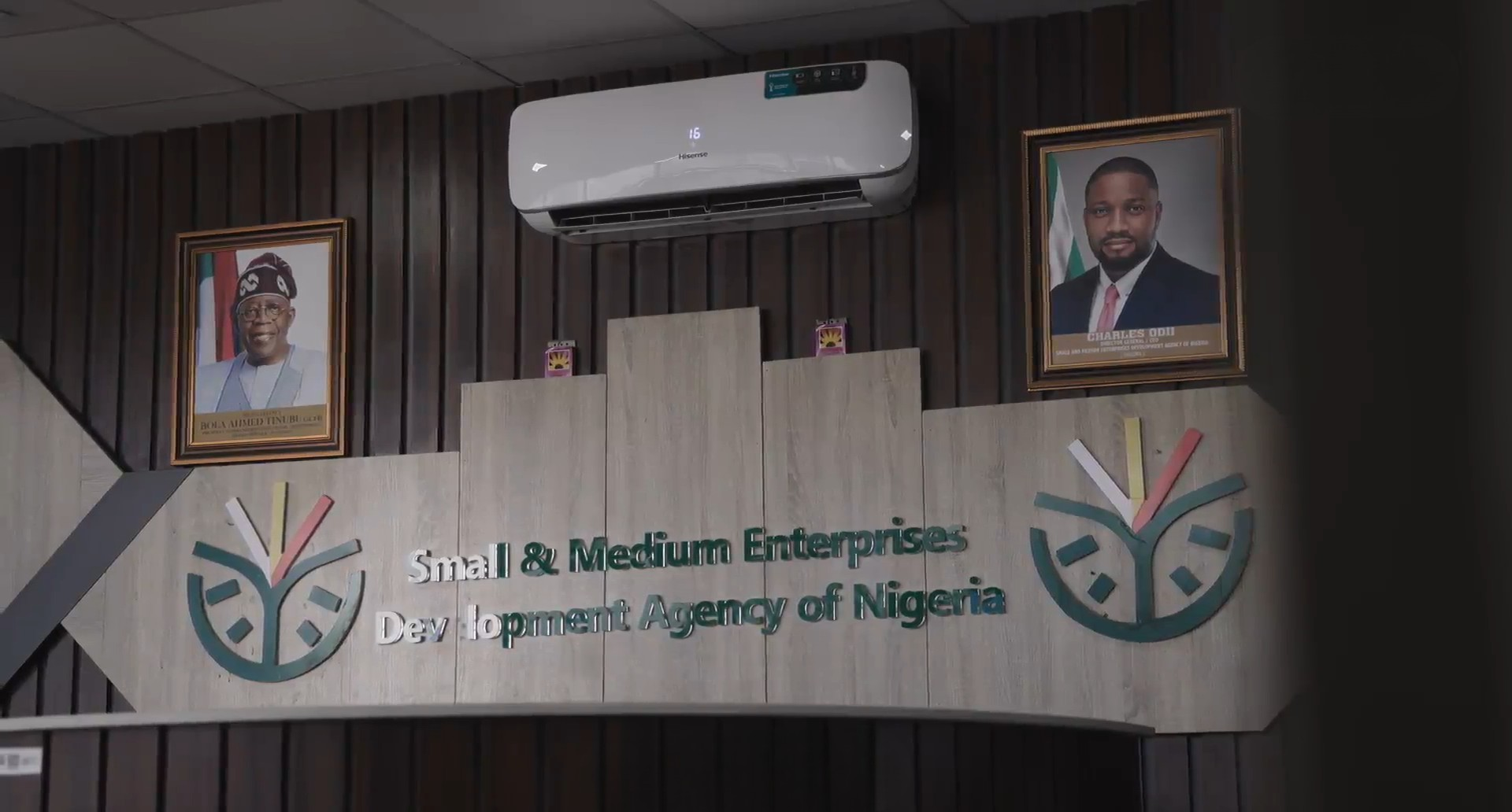 SMEDAN 본부 로비