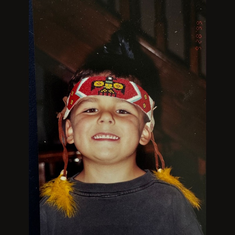 Young PAGS - childhood photo of multi-genre artist