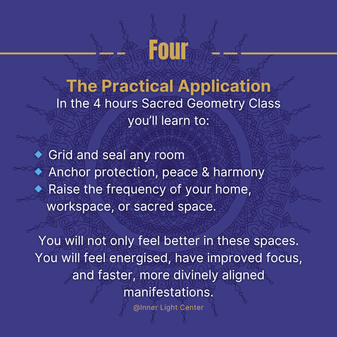 Instagram Carousel - Sacred Geometry Workshop - Slide 5