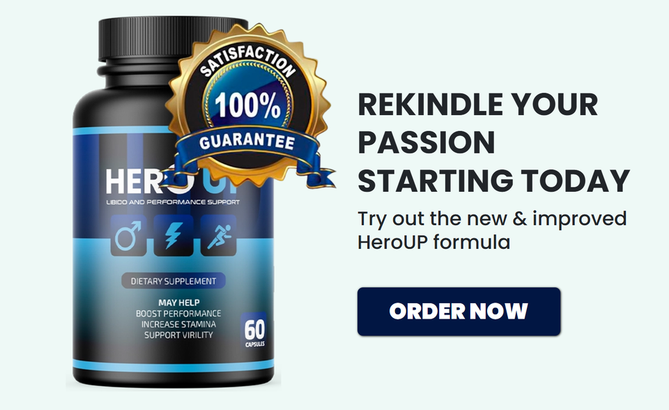 Hero Up bottle and satisfaction guarantee badge