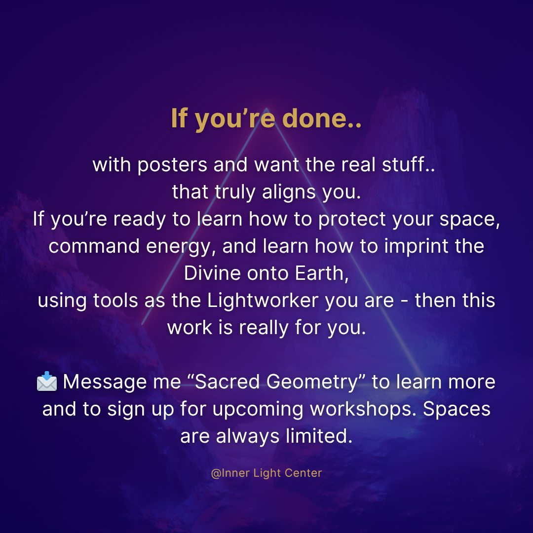 Instagram Carousel - Sacred Geometry Workshop - Slide 7