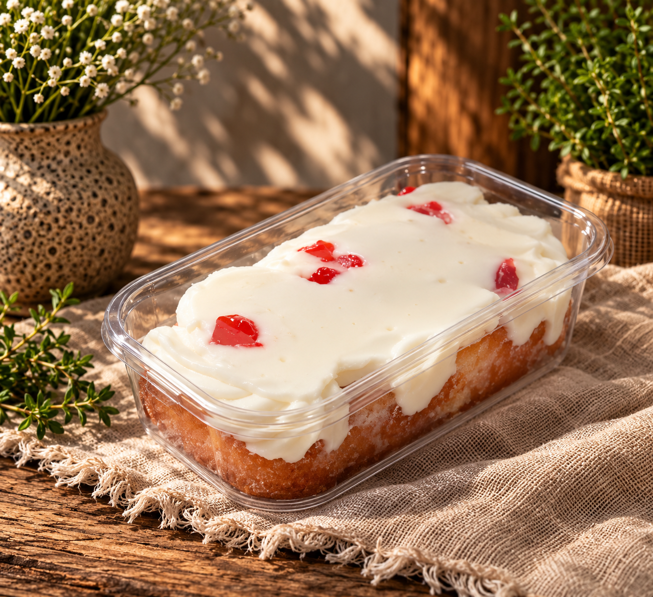 Lemon Drizzle Mini Cake