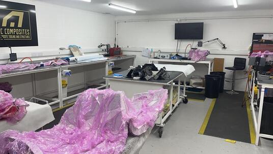 AC Composites clean room facility