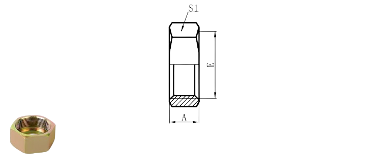 8C - Metric Lock Nut