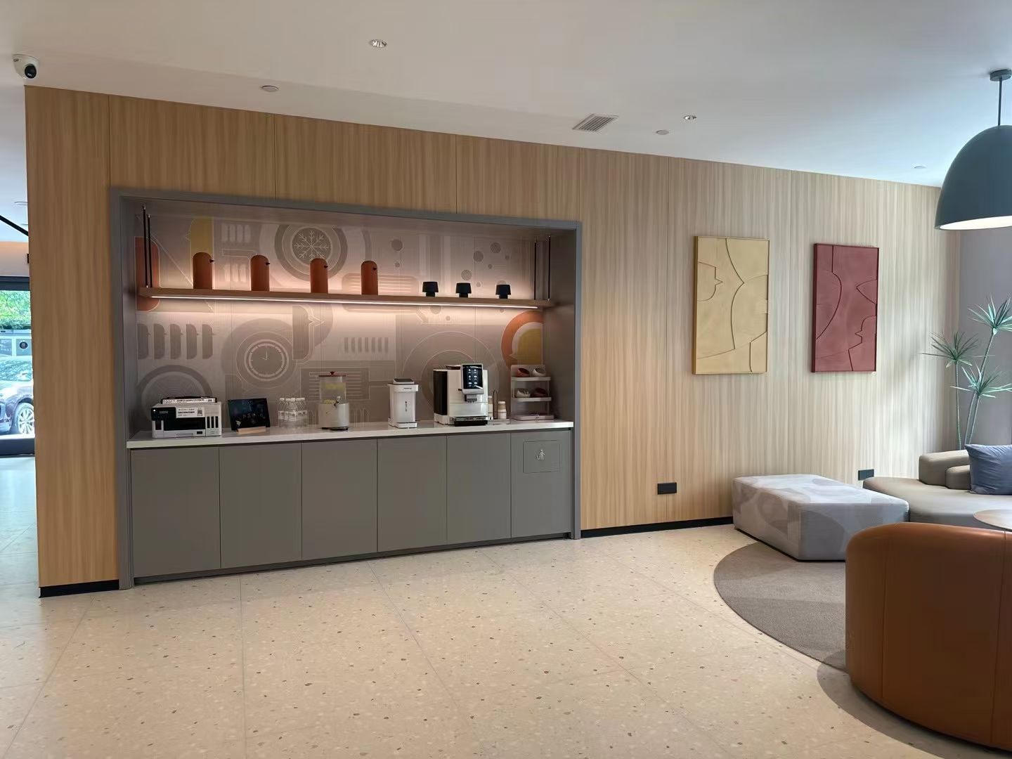 Product display area