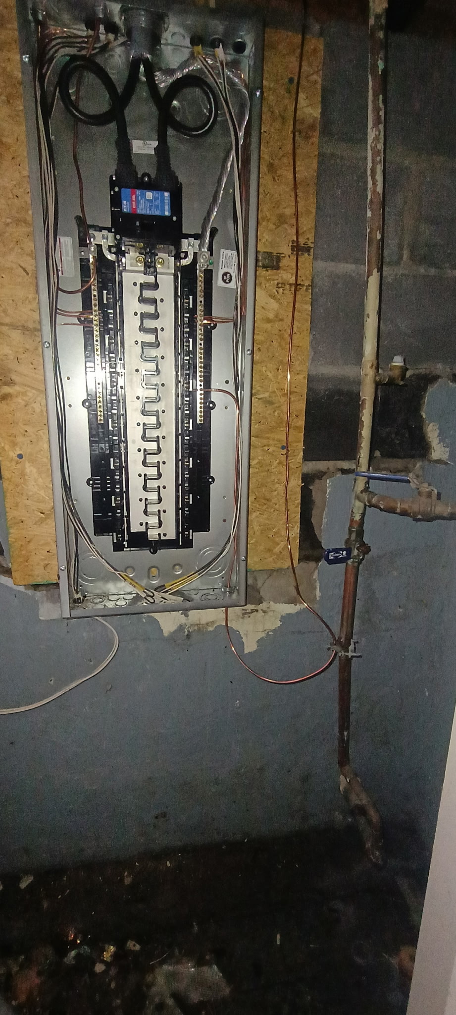 Main Electrical Panel Work