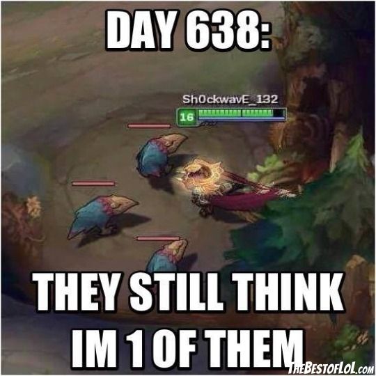 Shaco Clone Day 638 Meme