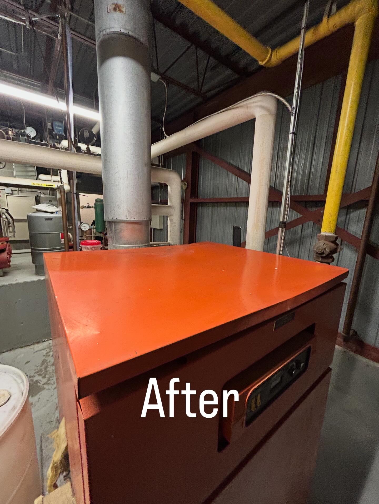 Industrial equipment painting