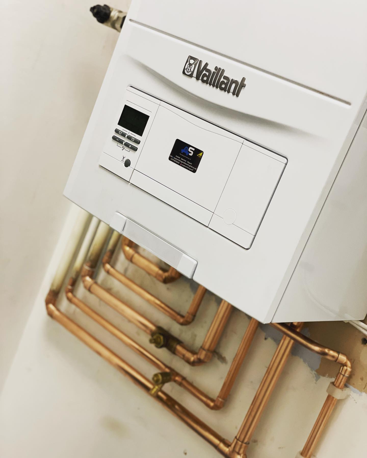Kocioł Vaillant z miedzianą instalacją