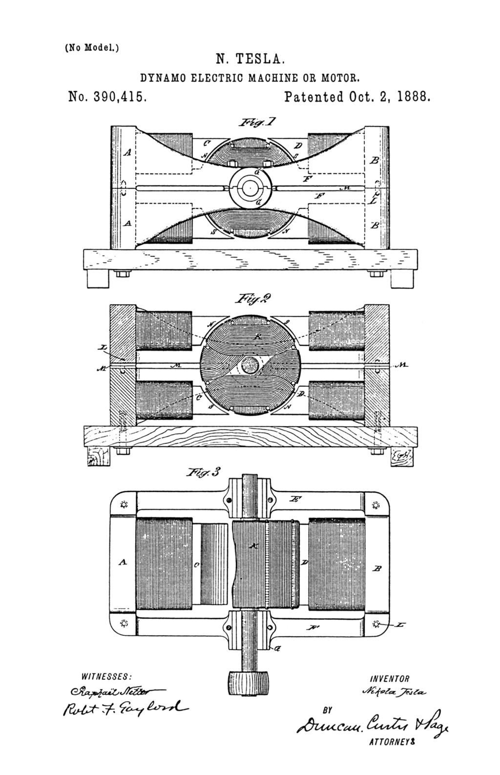 Dynamo-Electric Machine or Motor