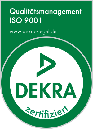 DEKRA zertifiziert – Qualitätsmanagement ISO 9001