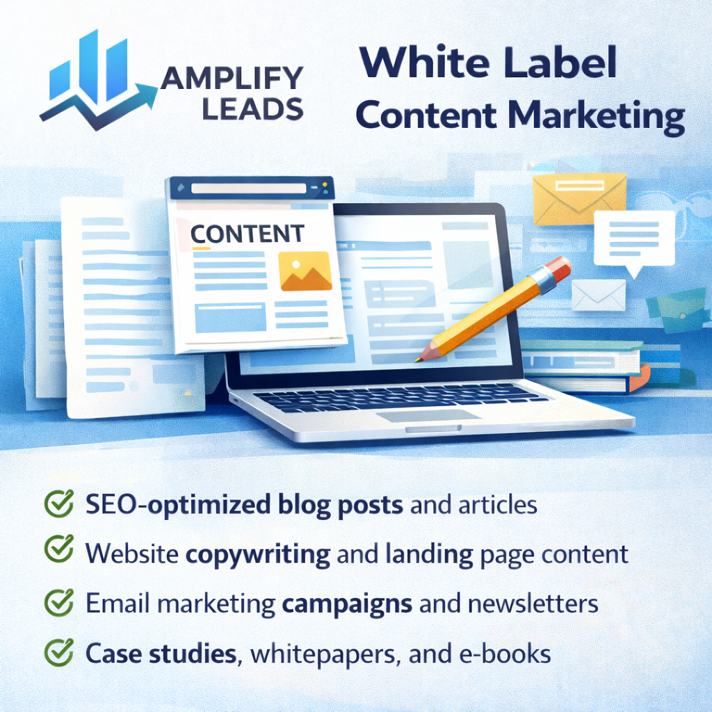 White label content marketing services