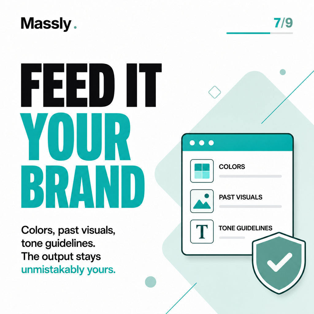 Slide 7: Feed It Your Brand