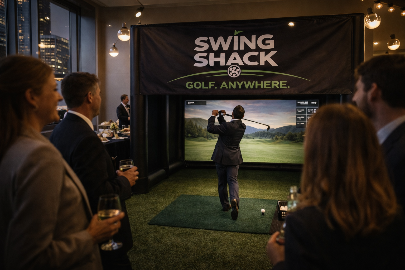 Swing Shack at a corporate event in Boise