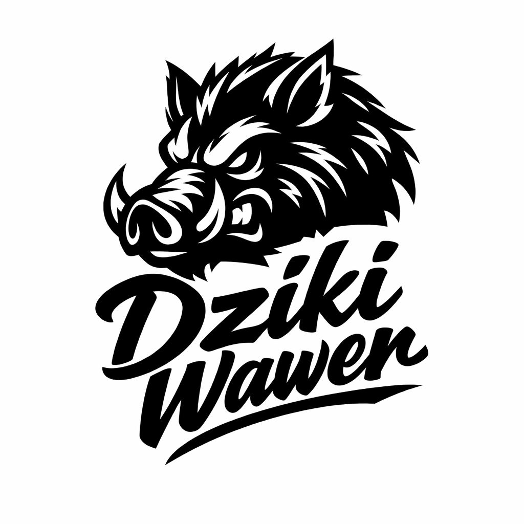 Logo Dziki Wawer - dzik