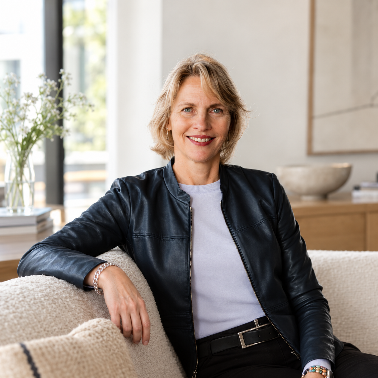 Patricia Willemsen in een werkomgeving