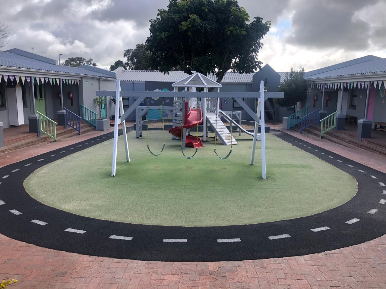 Before: School playground turf revitalised