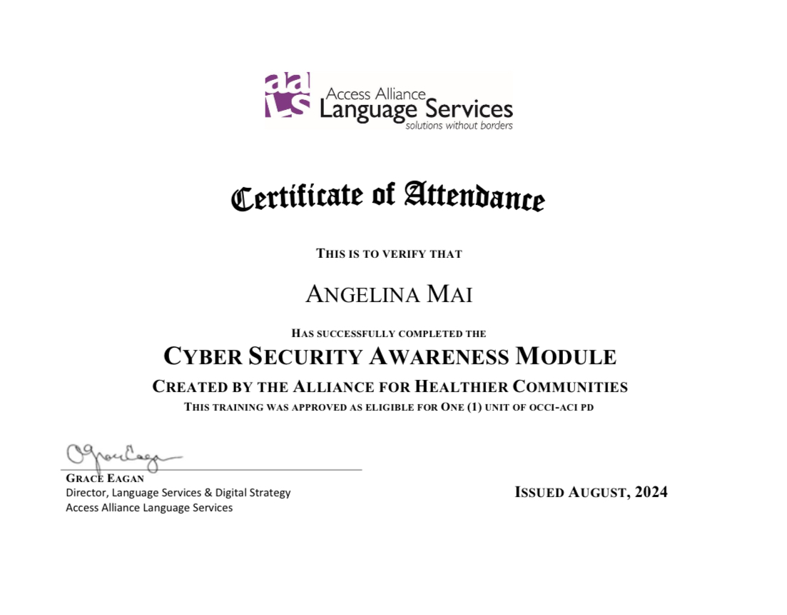Cyber Security Awareness