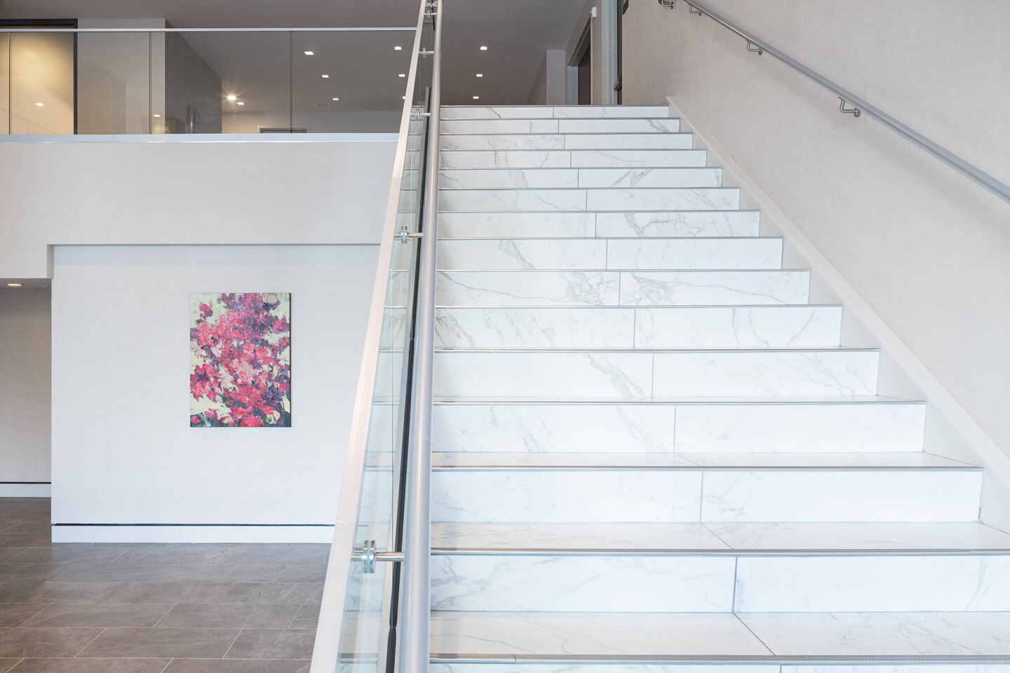 AC Hotel Indianapolis — Structural Glass Stair & Balcony, Composite View