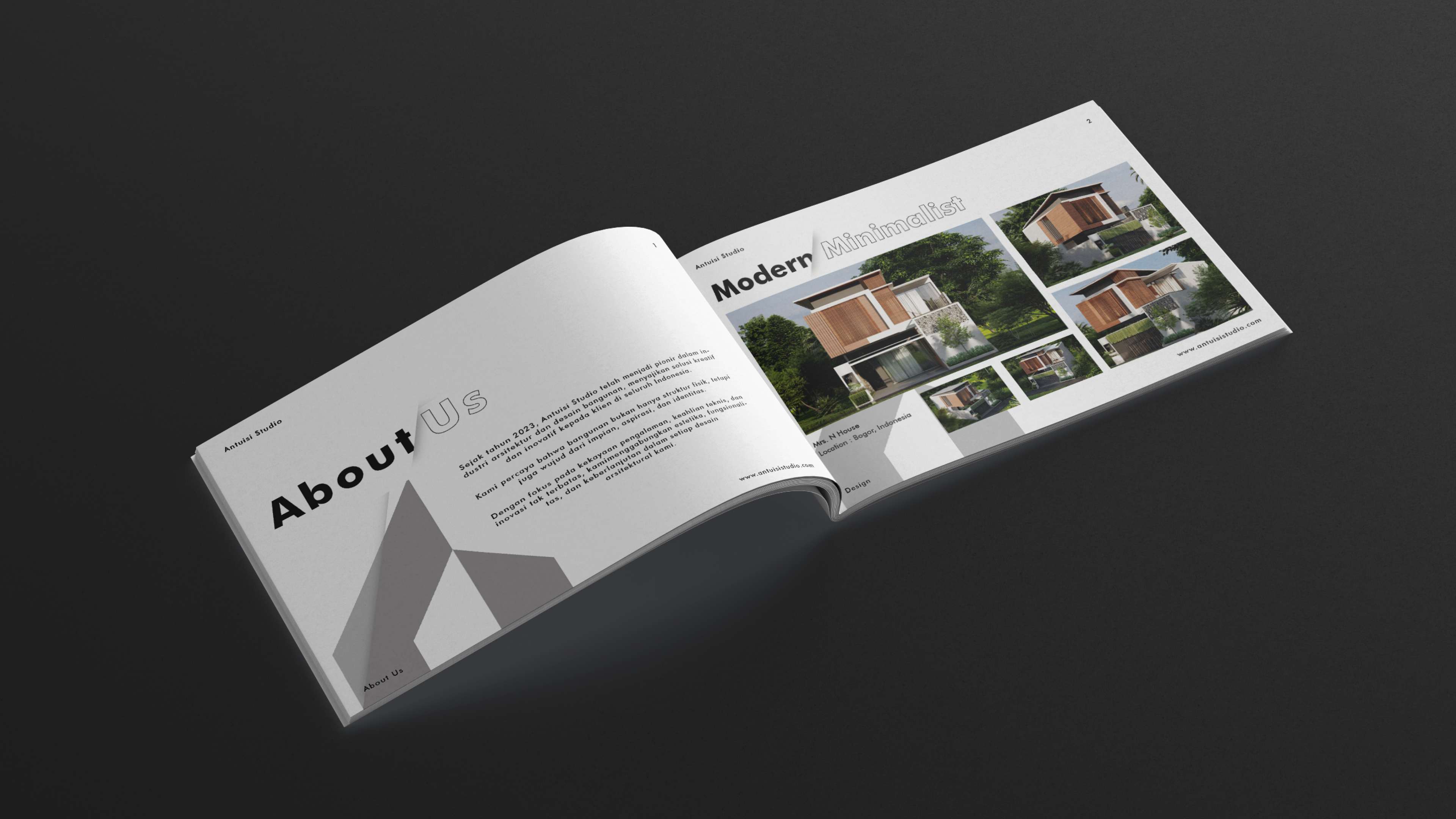 Antuisi Studio Brand Book project