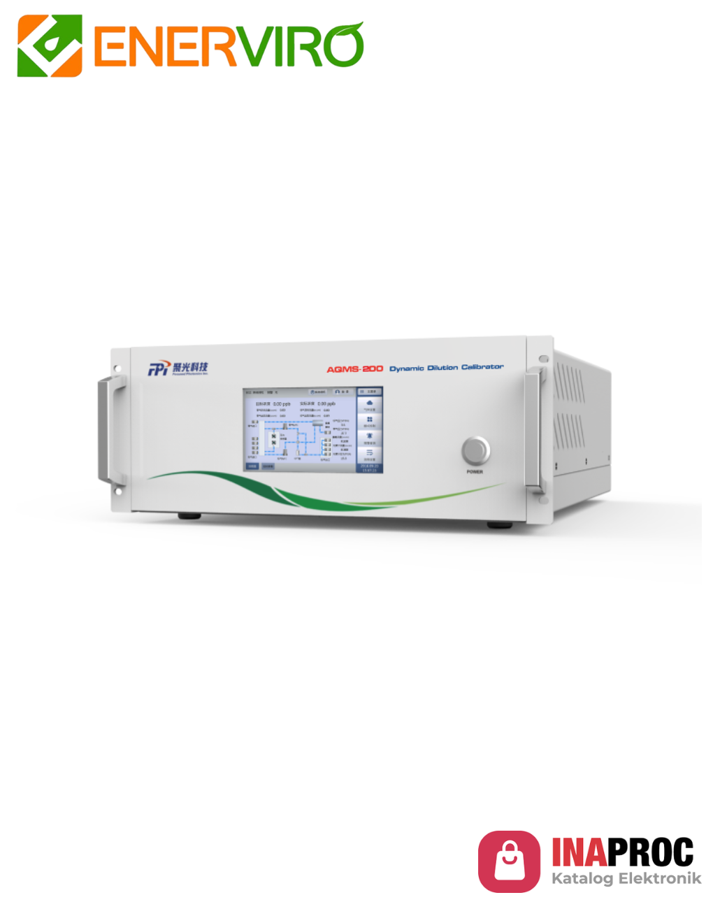 AQMS-200 Multi-Point Calibrator Enerviro