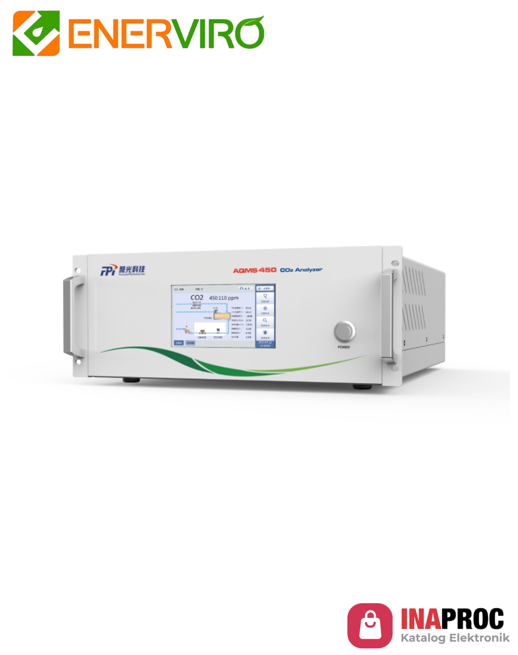 AQMS-450 CO₂ Analyzer Enerviro