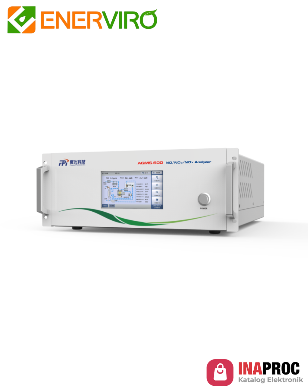 AQMS-600 NO / NOx Analyzer Enerviro