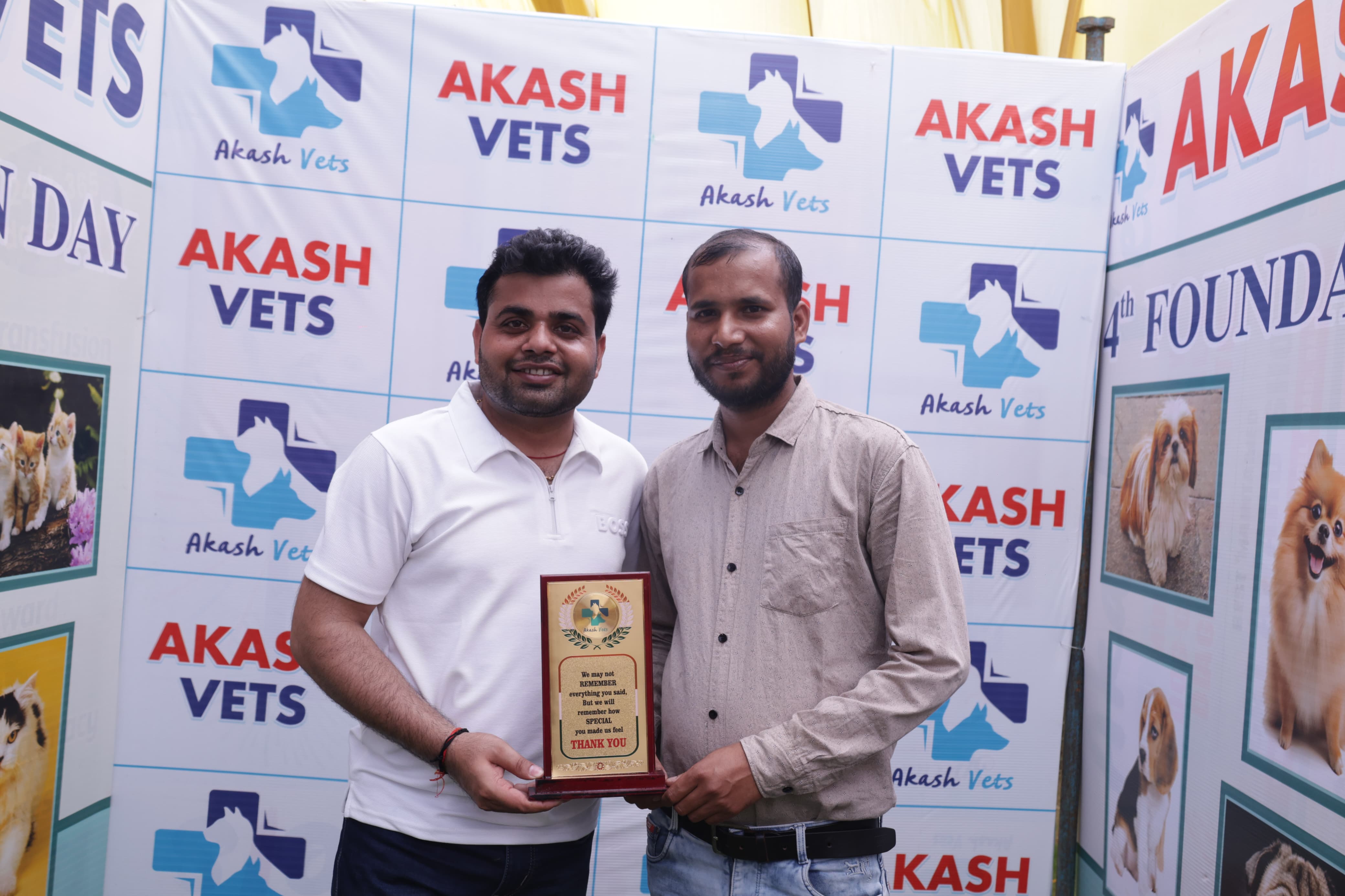 Thank You Plaque Presentation