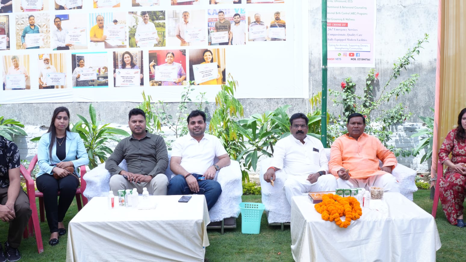 VIP Panel Seated Outdoors
