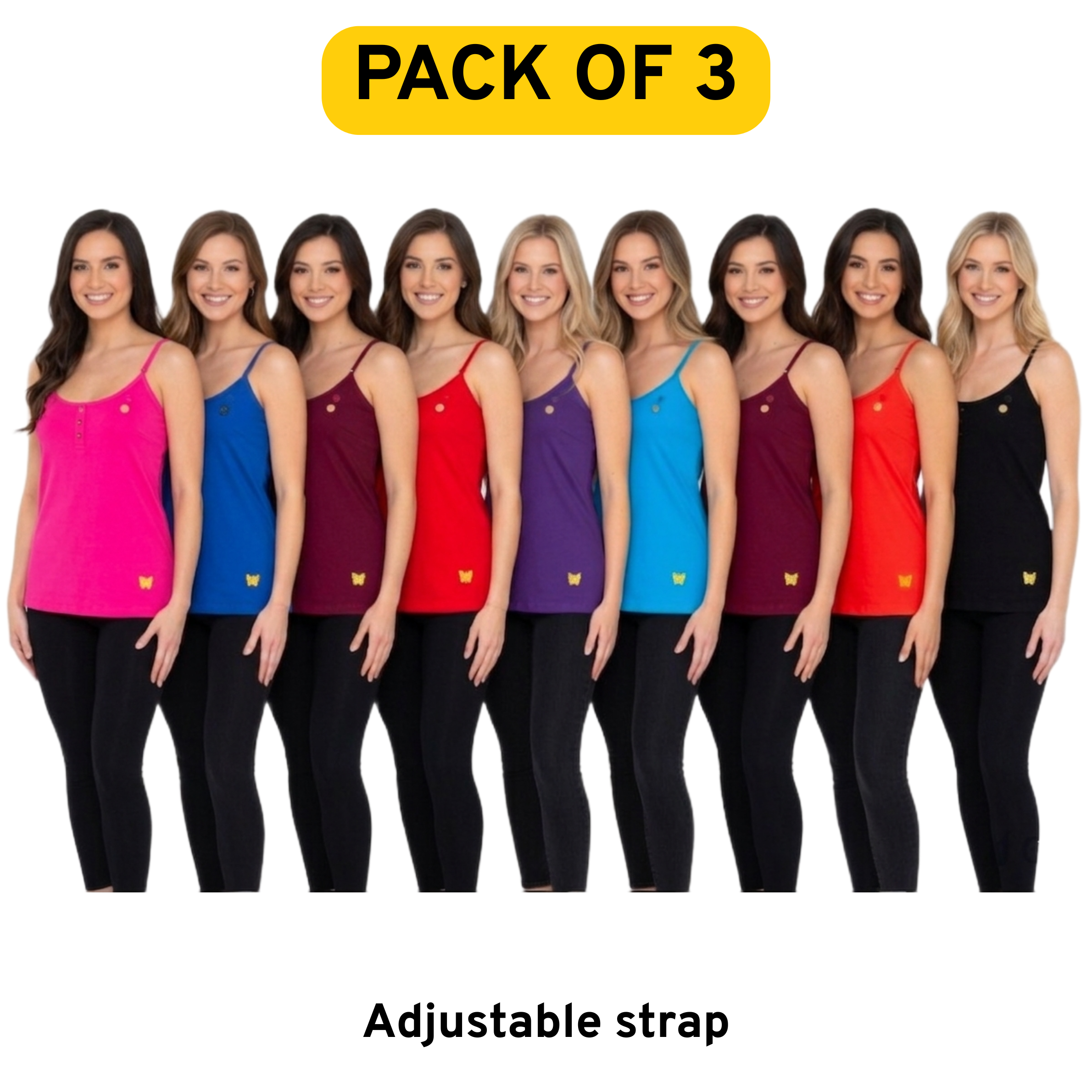 Camisoles Adjustable Strap