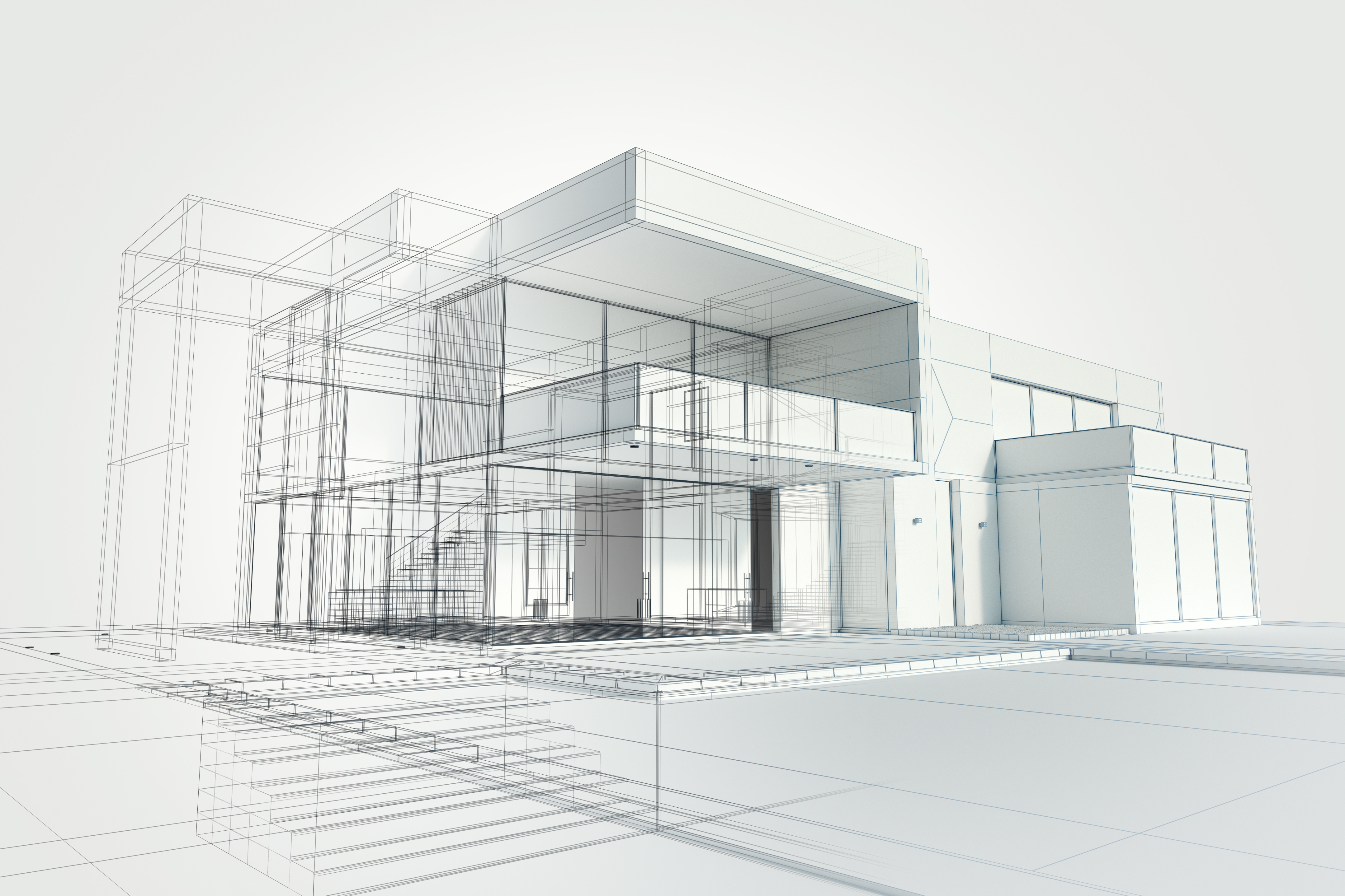 3D Architektur Visualisierung