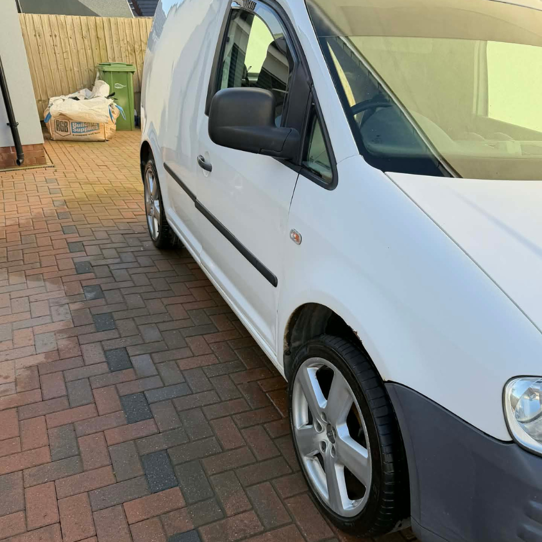 Before - Small Van Exterior Clean Side View