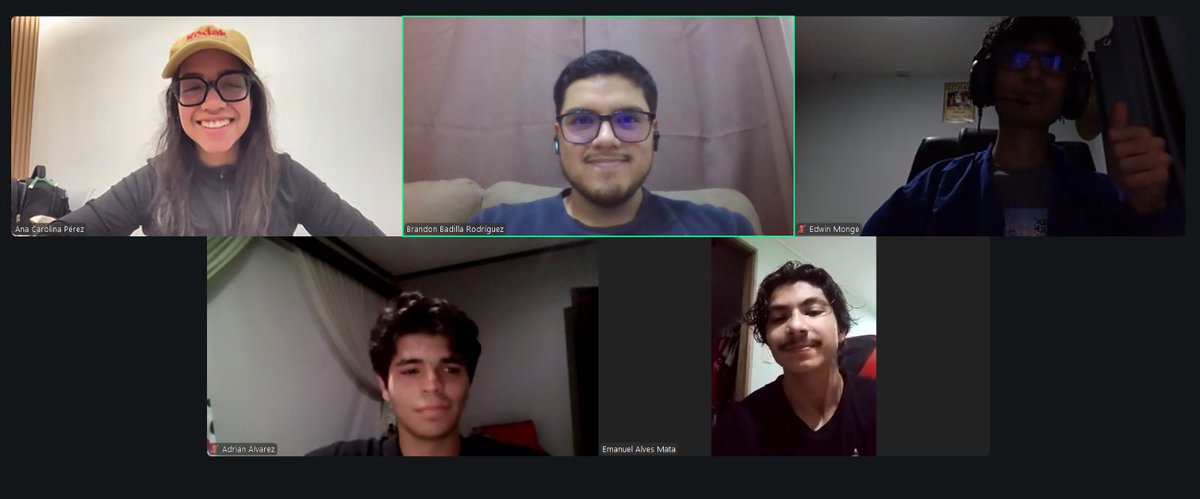 Post en X de un equipo costarricense después de recibir mentoría.