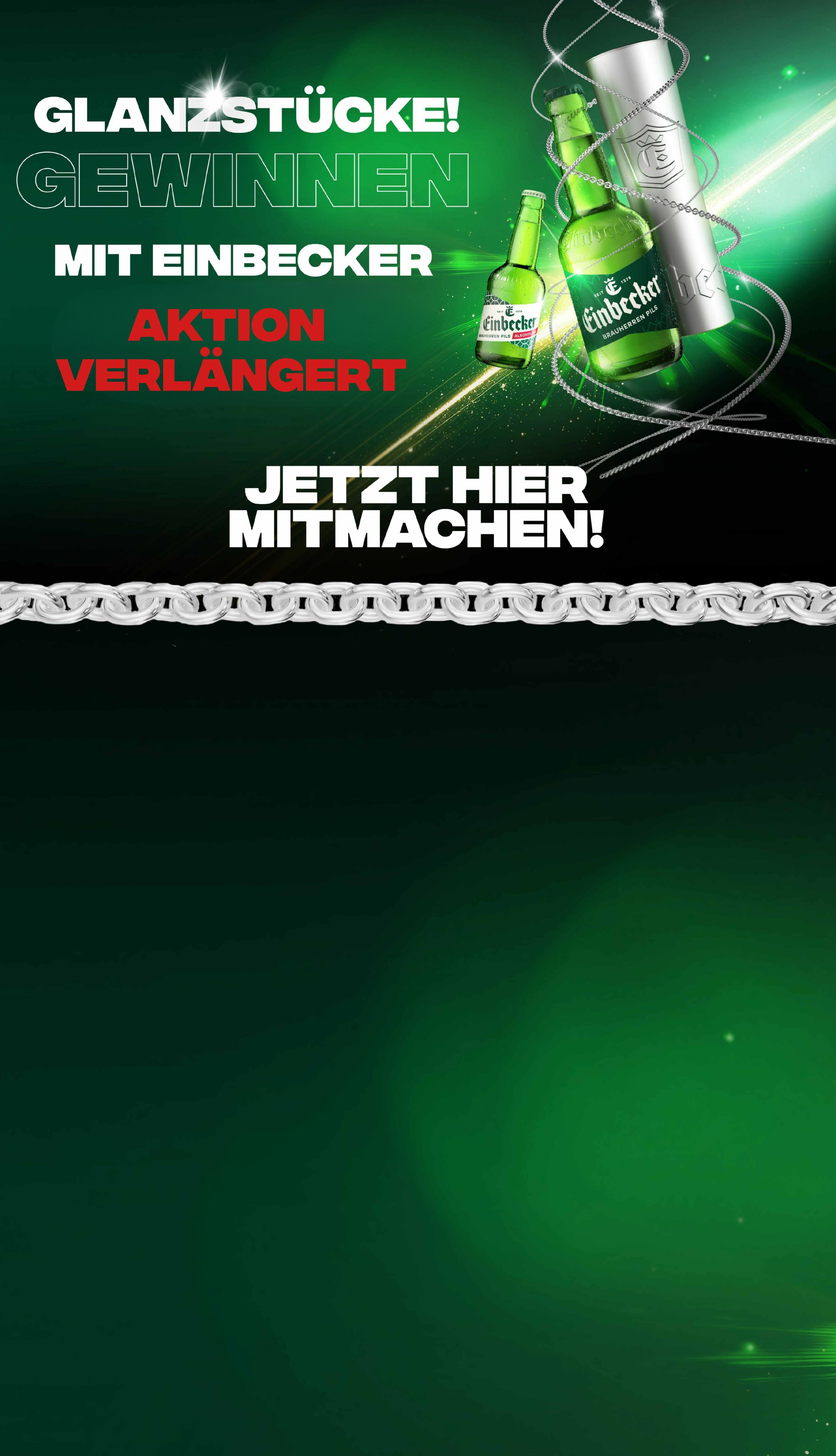 Glanzstücke! Gewinnen mit Einbecker im Wert von 100.000€ – Jetzt hier mitmachen!
