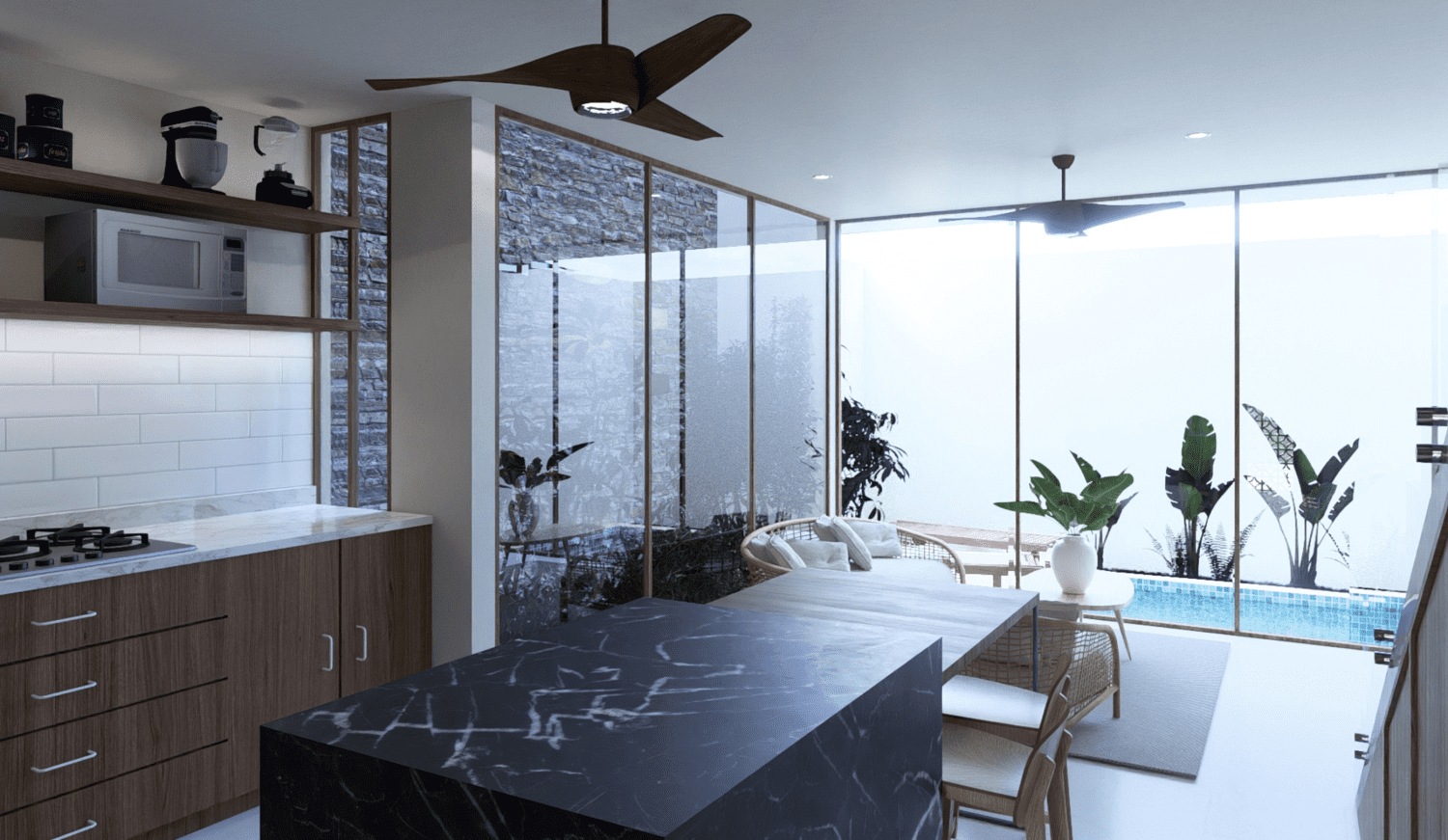 Alberca privada — Villas Nalú