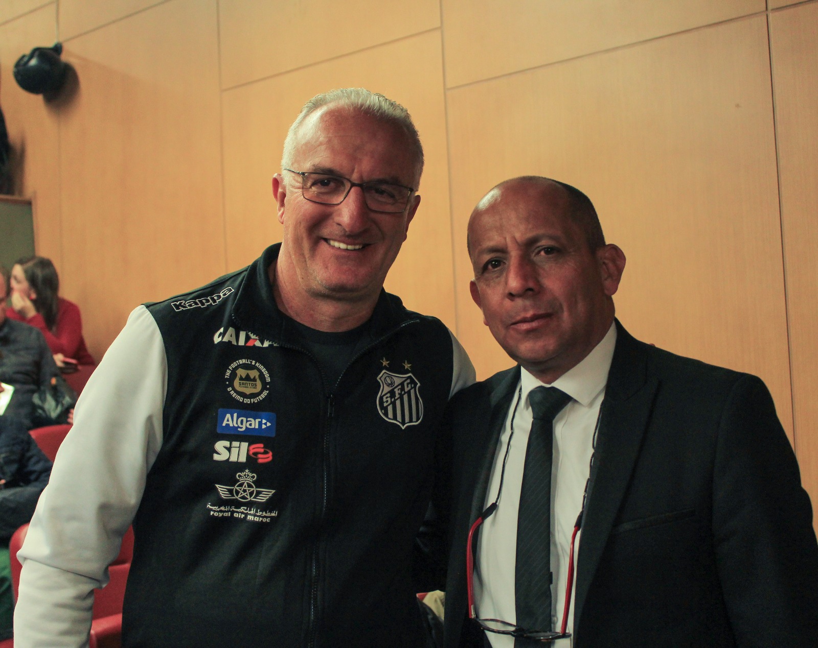Con Dorival Júnior