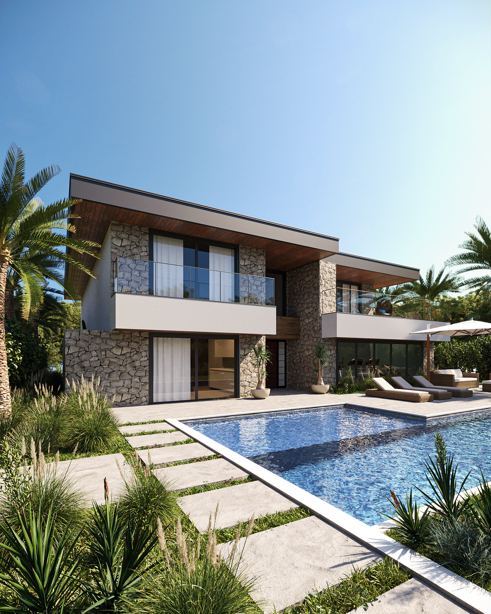 Villa com Piscina