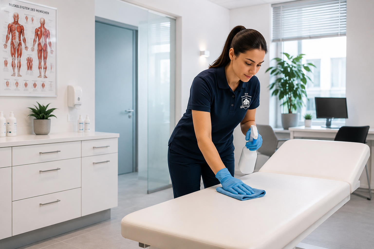 Professionelle Arztpraxisreinigung und Hygienestandards