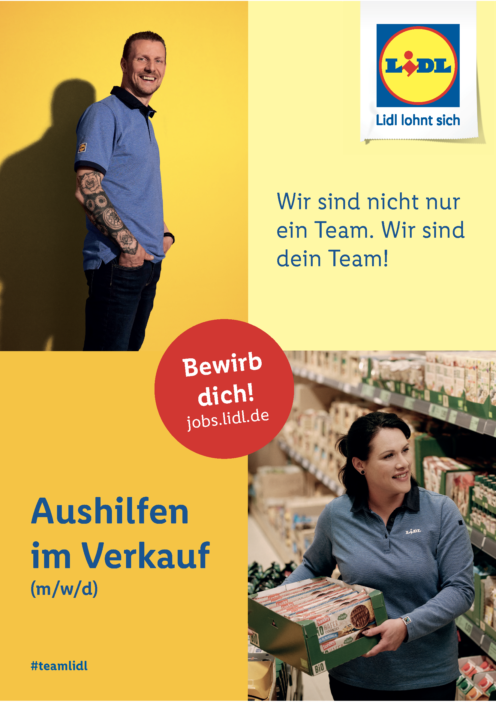 Lidl – Aushilfen im Verkauf (m/w/d) (1)