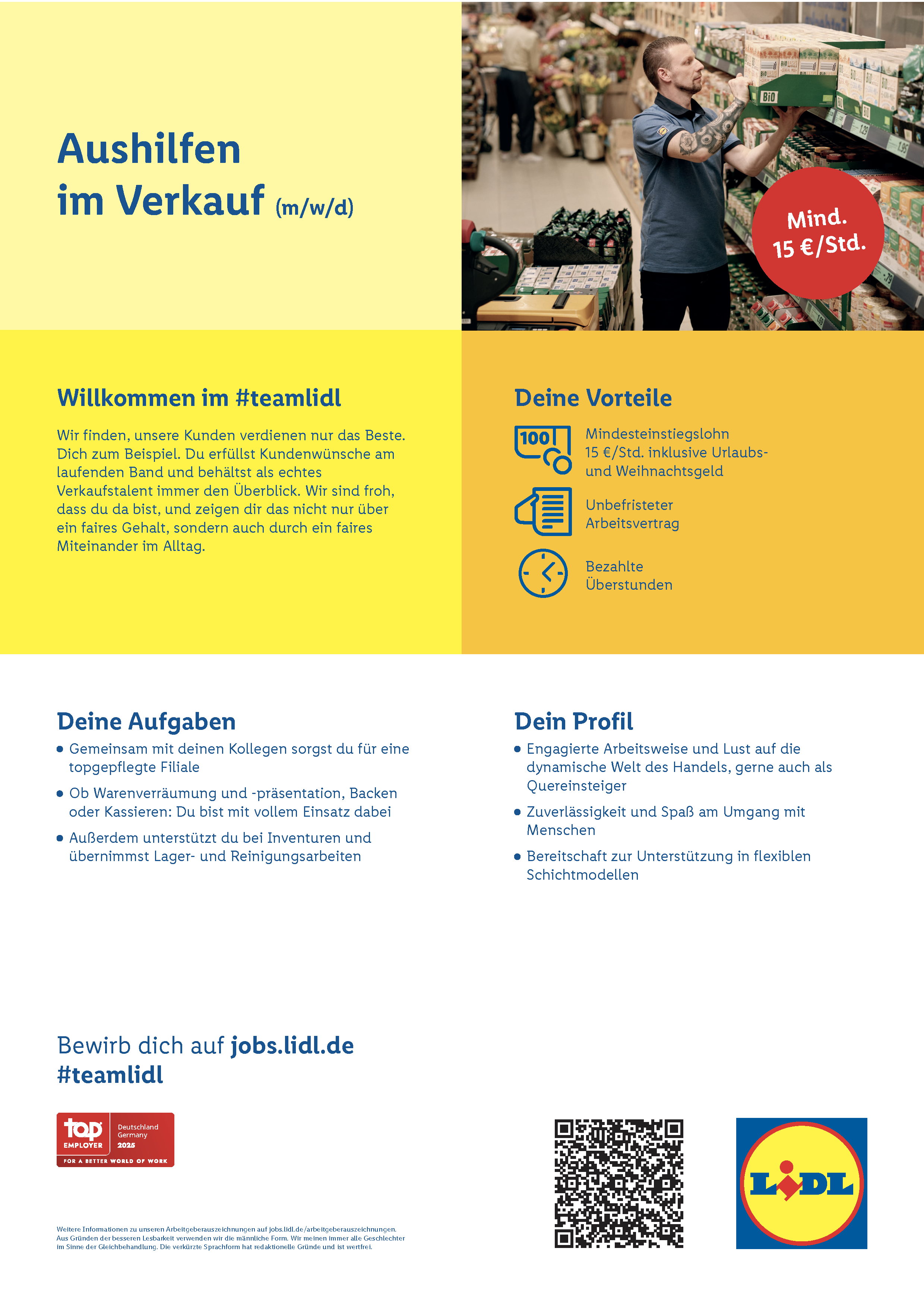 Lidl – Aushilfen im Verkauf (m/w/d) (2)