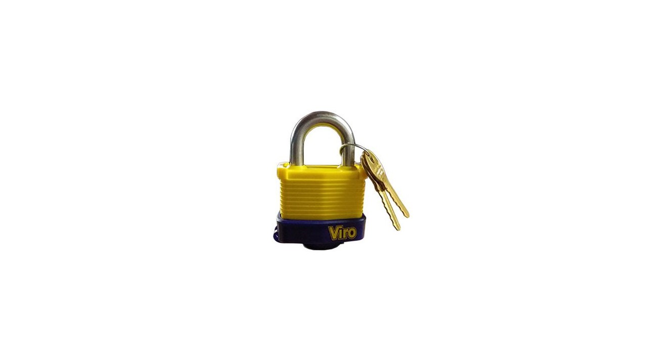 Viro Yellow Padlock 50mm