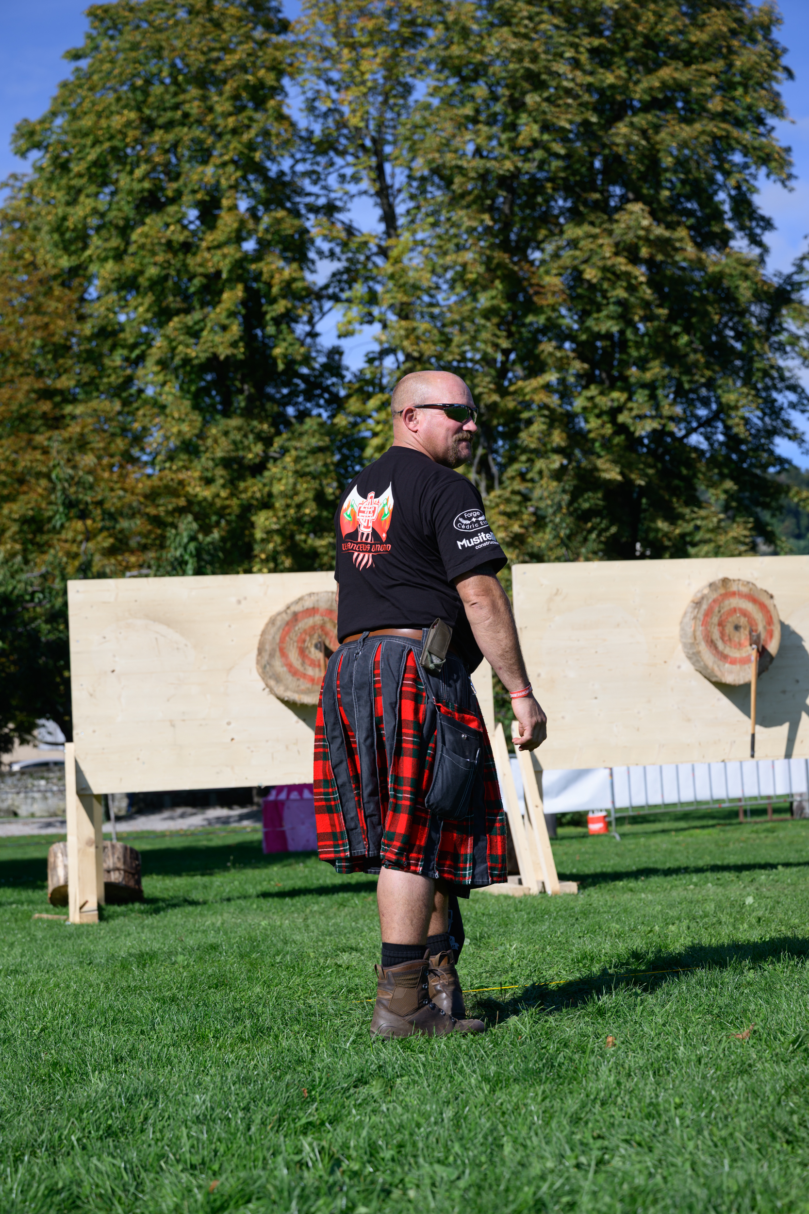 Lanceur en kilt