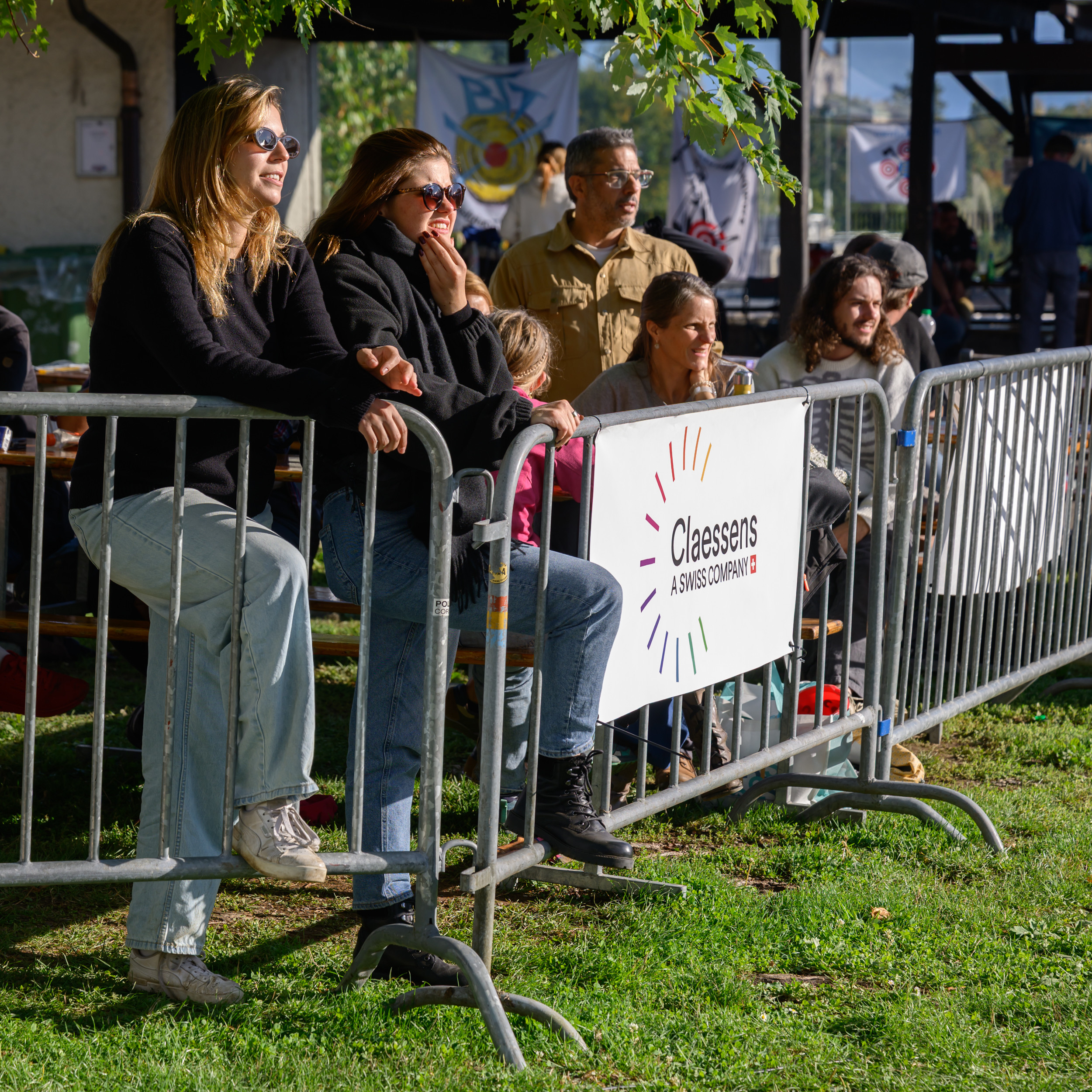 Spectateurs lors de la compétition